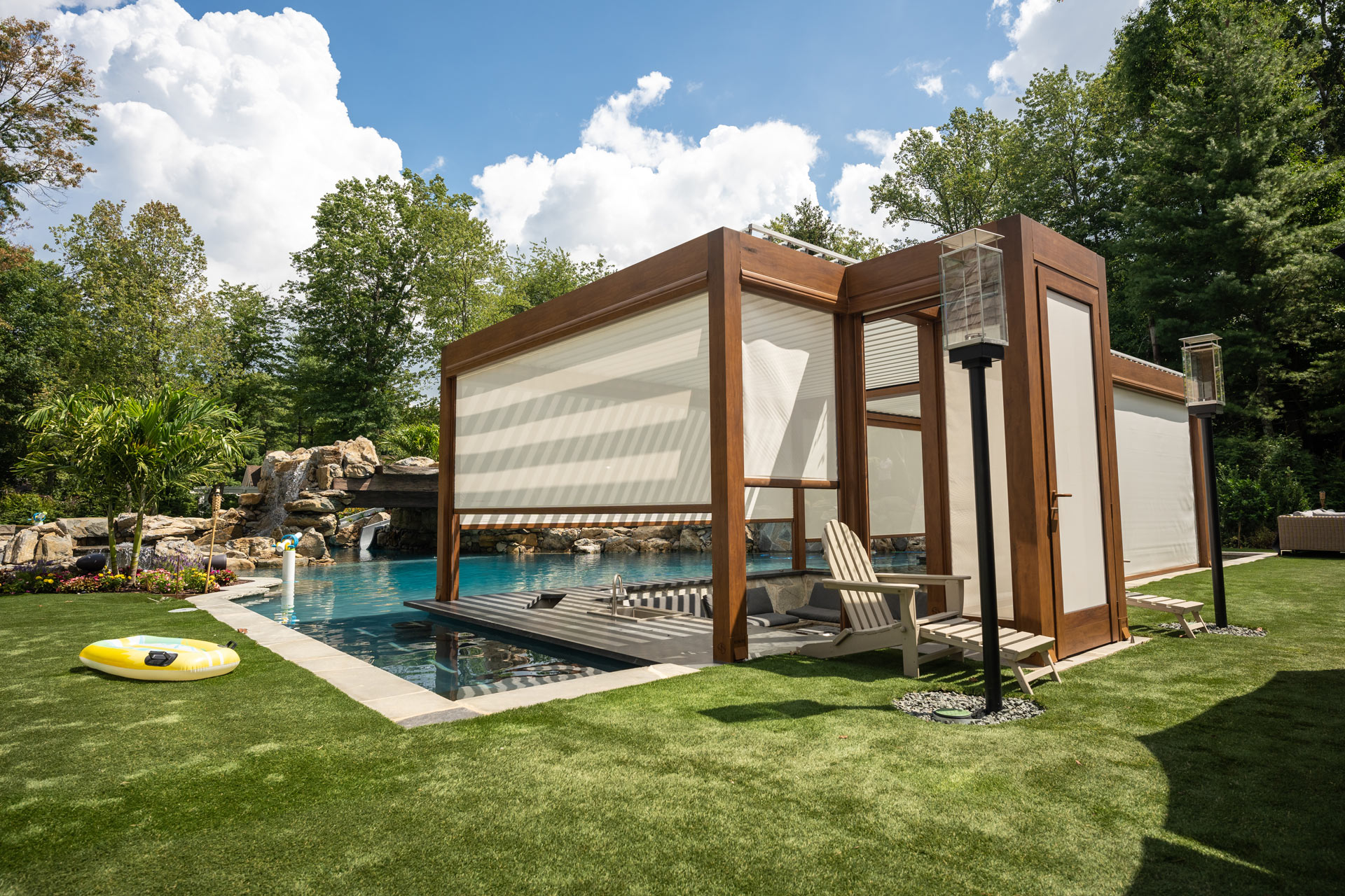 Project Giacopelli, Chatham, NJ Pergola Roof